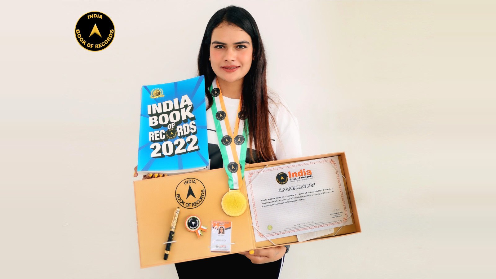 Annu Rathor Honoured in the India Book of Records 2022